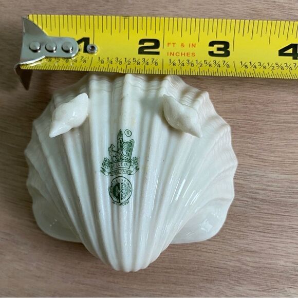 Beleek Fine Irish China  Dish and  Shell - Picture 3 of 11